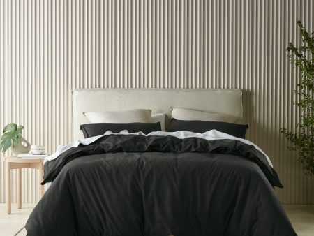 Acacia CHARCOAL Quilt Cover Set by Bianca Sale