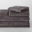 Living Textures Trenton Towel Collection by Sheridan GRANITE Sale