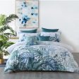 Kailua Teal Quilt Cover Set by Bianca For Cheap