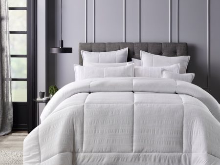 Porter White Comforter Set by Bianca For Cheap