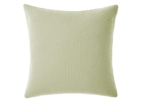 Lila Wasabi European Pillowcase by Linen House For Discount