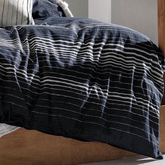 Nighttide Indigo Quilt Cover Set by Linen House Online now