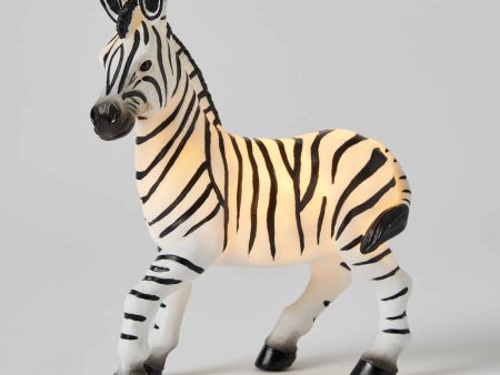 Zebra Sculptured Night Light by Jiggle & Giggle Hot on Sale