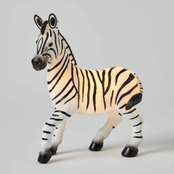 Zebra Sculptured Night Light by Jiggle & Giggle Hot on Sale