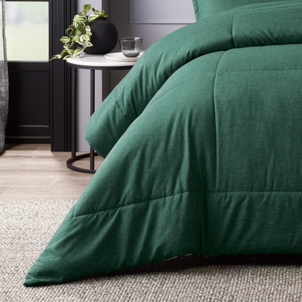 Bianca Maynard Comforter Set Green (6 Piece) For Sale