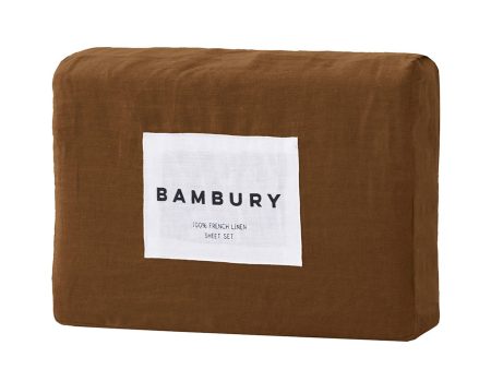 Linen Sheet Set HAZEL by Bambury Online now