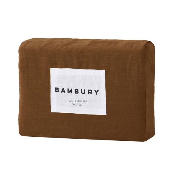 Linen Sheet Set HAZEL by Bambury Online now