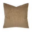 Sloane Square Cushion 50 x 50cm Butterscotch by Bambury Hot on Sale