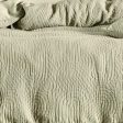 Lila Wasabi Quilt Cover Set by Linen House For Discount