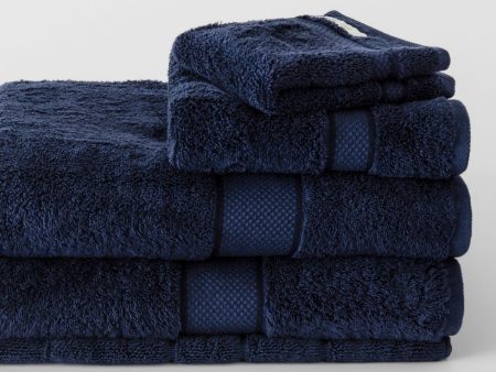 Luxury Egyptian ROYAL NAVY Towel Collection by Sheridan Online