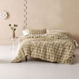 Barnette Duon Flannelette Quilt Cover Set by Linen House Online now