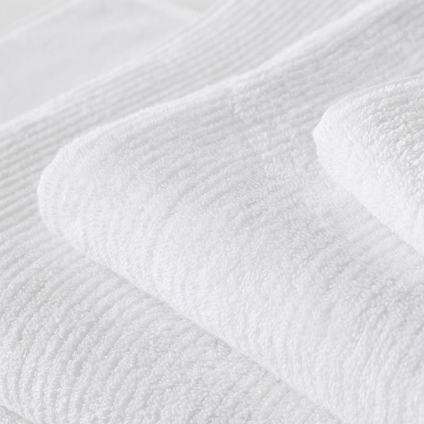 Living Textures Trenton Towel Collection by Sheridan WHITE Discount