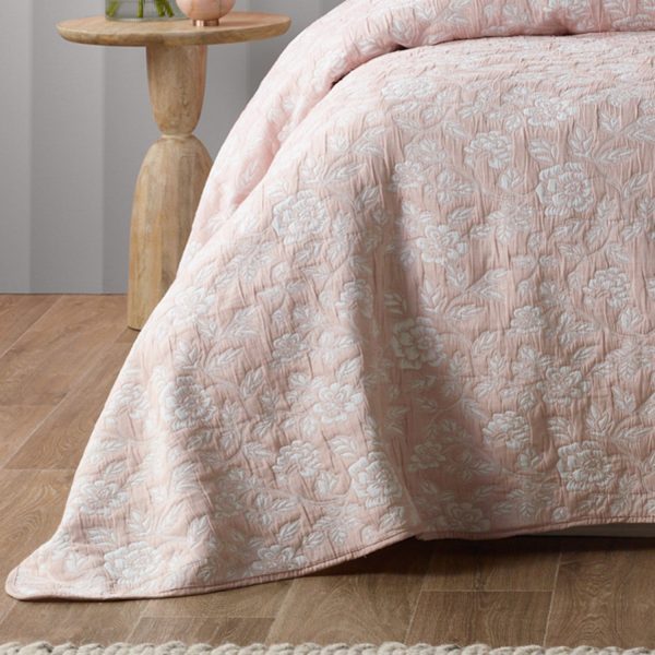 Provence Blush Bedspread Set by Bianca Online