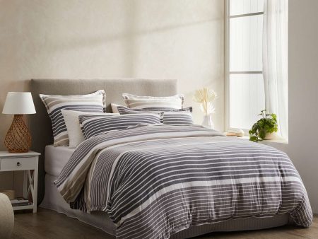 Kalan Natural Quilt Cover Set by Private Collection For Sale