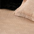 Winston Gold Quilt Cover Set by Linen House For Discount