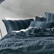 Shrimpton Slate Quilt Cover Set by Linen House Hot on Sale