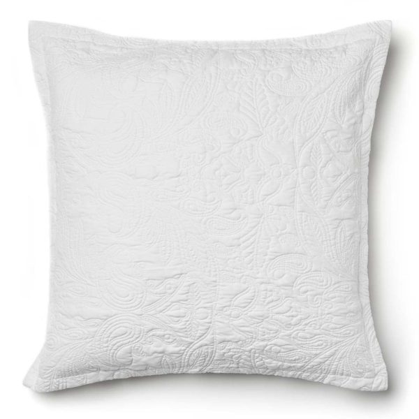 Rosenthal White European Pillowcase by Logan and Mason For Cheap