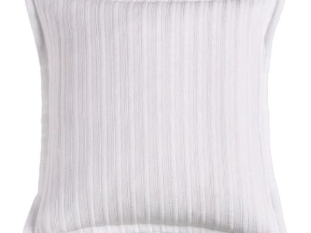 Evora White European Pillowcase by Bianca For Discount