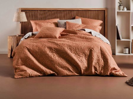 Isadora Quilt Cover Set Brandy by Linen House Online Hot Sale