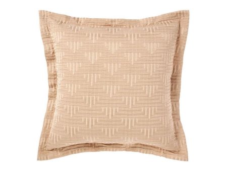 Winston Gold European Pillowcase by Linen House Fashion