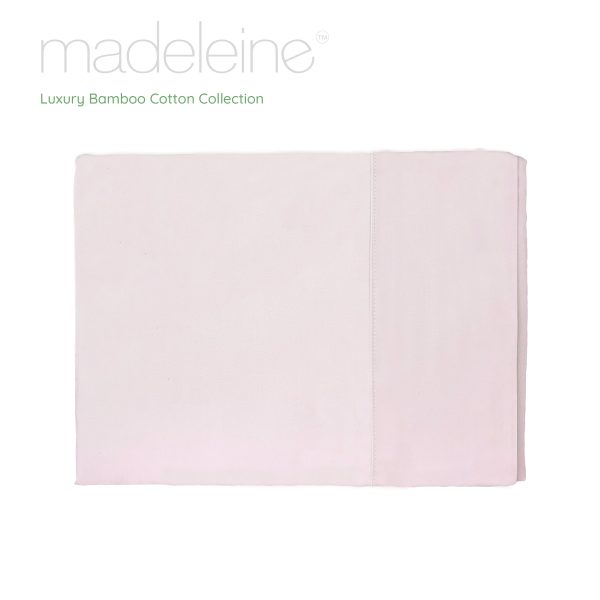 Madeleine Hotel Linen Bamboo Cotton Sheets Set - Blush Supply