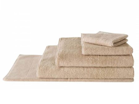 Living Textures Trenton Towel Collection by Sheridan PUMICE Discount