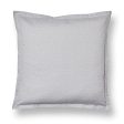 Noto White European Pillowcase by Logan & Mason For Discount