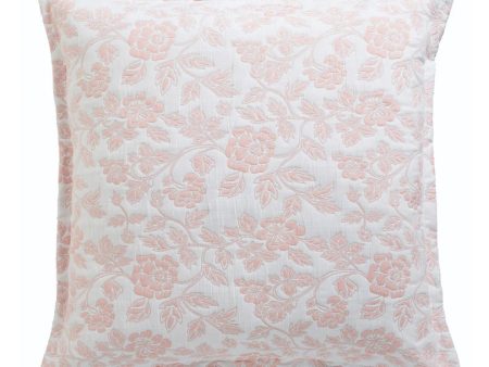 Provence Blush European Pillowcase by Bianca Online Sale