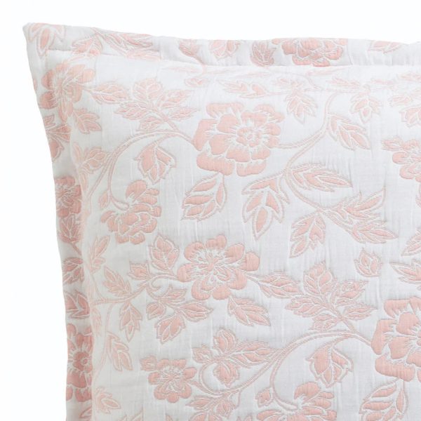 Provence Blush Cushion 43 x 43cm by Bianca For Cheap