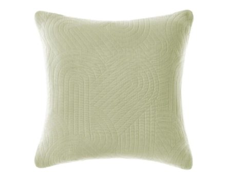 Lila Wasabi Cushion 48 x 48 cm by Linen House Sale