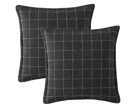 Fitzgerald Coal European Pillowcase by Private Collection Online Hot Sale