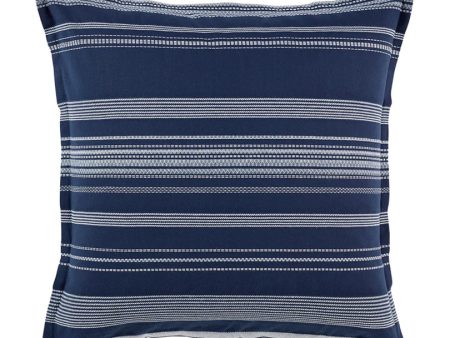 Regent Navy Cushion 43 x 43cm by Bianca on Sale