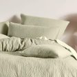 Lila Wasabi Quilt Cover Set by Linen House For Discount