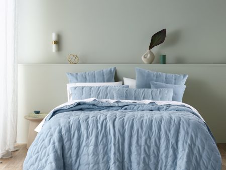 Langston Blue Comforter Set by Bianca For Cheap