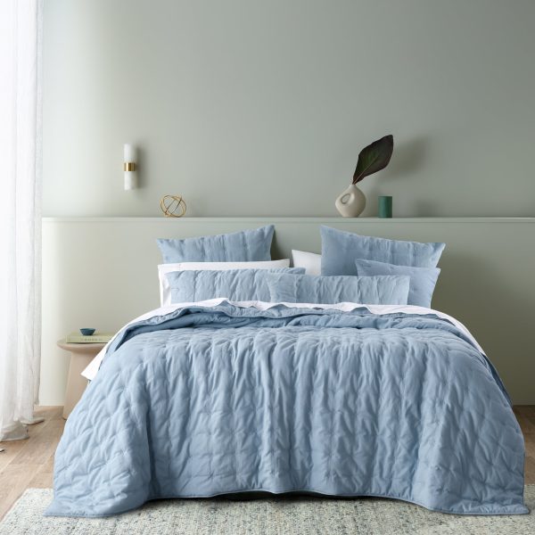 Langston Blue Comforter Set by Bianca For Cheap