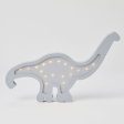 Brontosaurus Grey Wooden Light by Pilbeam Living For Discount