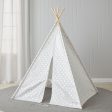 Silver Dot Teepee by Jiggle & Giggle Online now