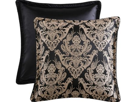 Vercelli Noir European Pillowcase by Davinci Supply