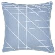 Tangent Pastel European Pillowcase by Linen House Discount