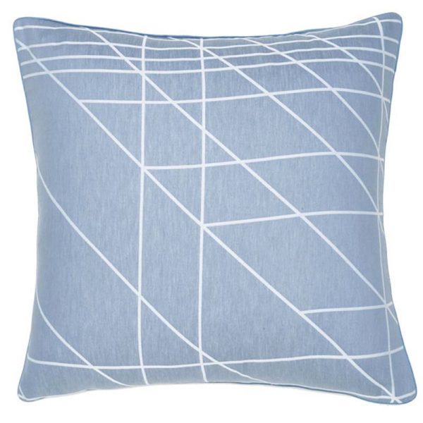 Tangent Pastel European Pillowcase by Linen House Discount