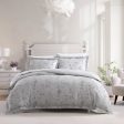 Elderwood Steel Quilt Cover Set by Laura Ashley Online Hot Sale