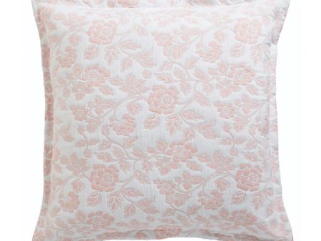 Provence Blush Cushion 43 x 43cm by Bianca For Cheap