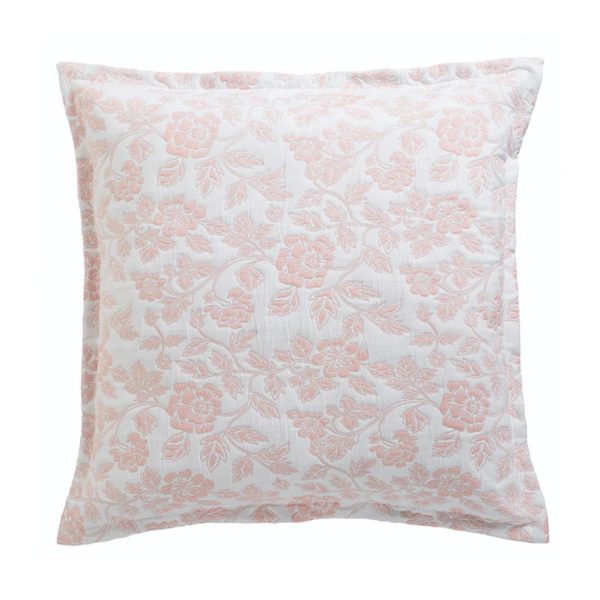 Provence Blush Cushion 43 x 43cm by Bianca For Cheap