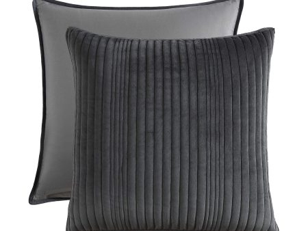 Barlow Slate European Pillowcase by Private Collection on Sale