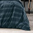 Shrimpton Slate Quilt Cover Set by Linen House Hot on Sale