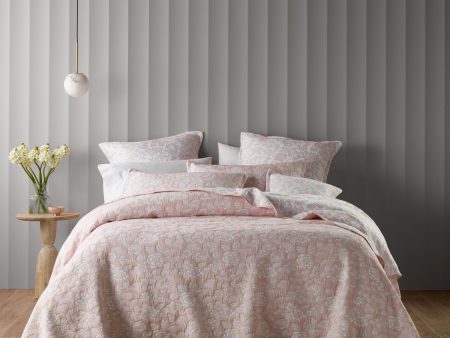 Provence Blush Bedspread Set by Bianca Online