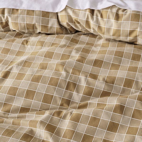 Barnette Duon Flannelette Quilt Cover Set by Linen House Online now