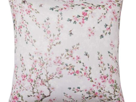 Milli Rose European Pillowcase by Logan and Mason Platinum Hot on Sale