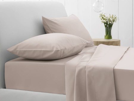 500tc Superfine Twill Sheet Set PEAT by Sheridan For Cheap