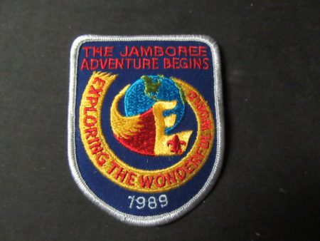 1989 National Jamboree Explorer Program Pocket Patch Hot on Sale